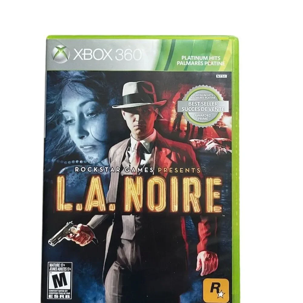 L.A. Noire Xbox 360 Platinum Hits Edition Action-Adventure Game 2011